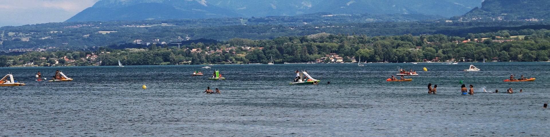 Plage d'excenevex, Haute-Savoie