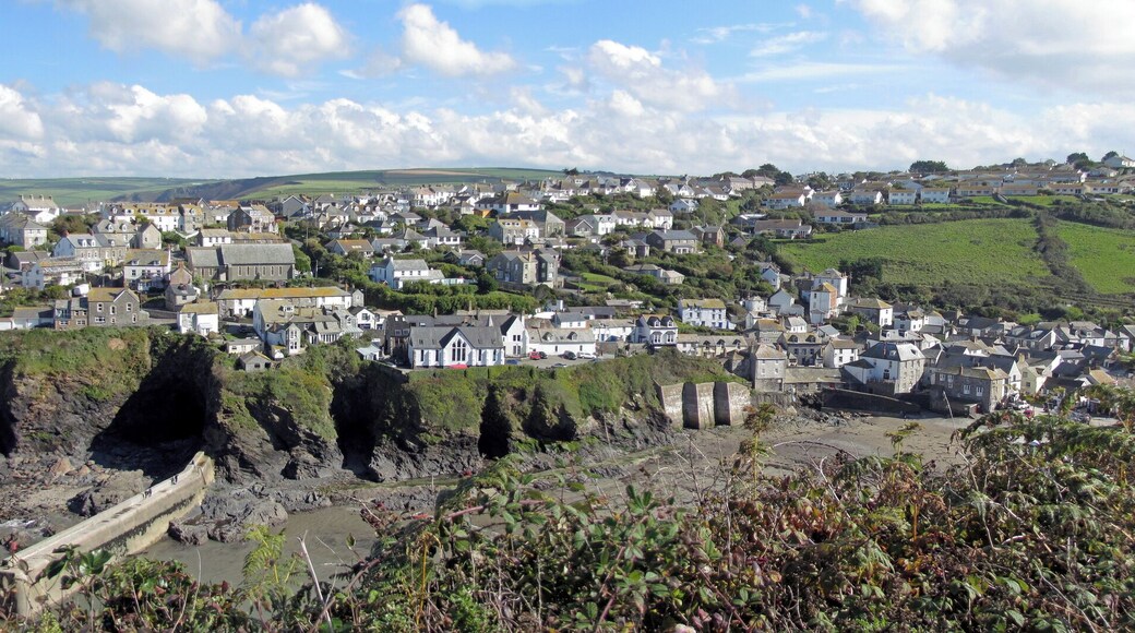 Port Isaac Harbour, Cornwall, England