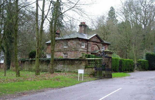 Weston Park Lodge The lodge at the western entrance to Weston Hall. The present Weston Hall was built in the 17th Century, and was home of the Earl of Bedford. The gardens were landscaped by Capability Brown. http://www.weston-park.com/index.aspx?txtNavID=56&txtParentNavID=56