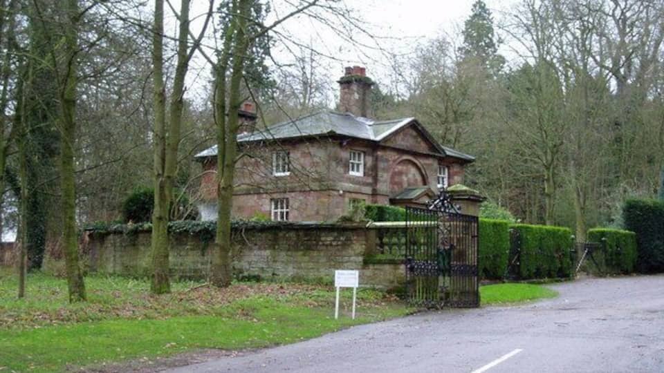 Weston Park Lodge The lodge at the western entrance to Weston Hall. The present Weston Hall was built in the 17th Century, and was home of the Earl of Bedford. The gardens were landscaped by Capability Brown. http://www.weston-park.com/index.aspx?txtNavID=56&txtParentNavID=56