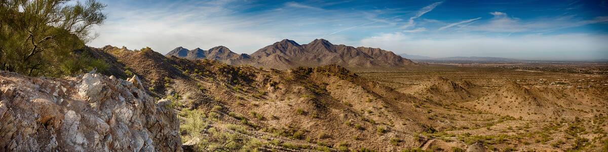View from Goldmine Peak