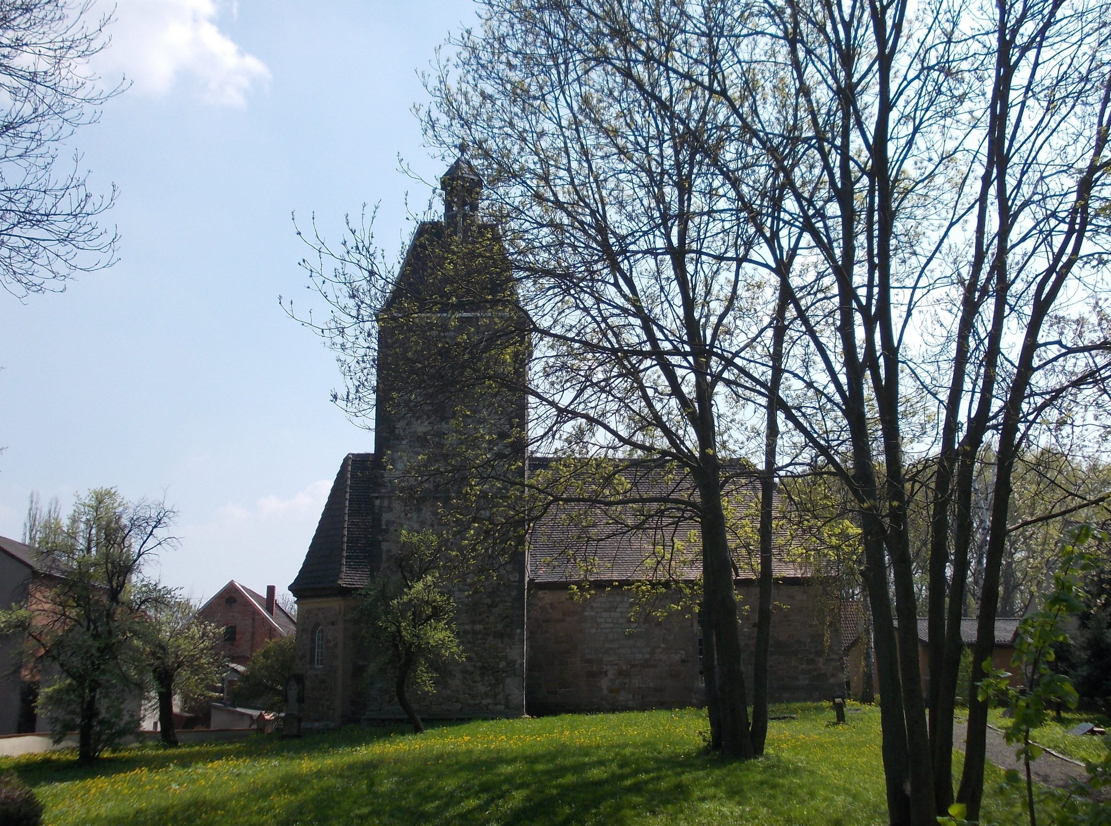 Obernessa church (Teuchern, district: Burgenlandkreis, Saxony-Anhalt)