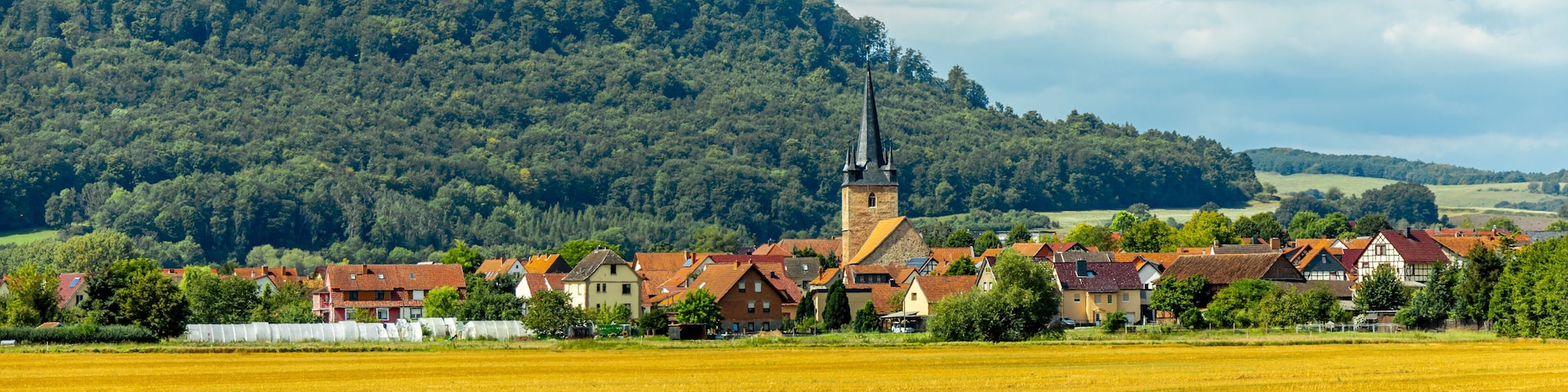 Unterwegs mit dem Fahrrad auf einen Teil der Werratal-Radweg Etappe von der Hörschel bei Eisenach bishin nach Eschwege - Thüringen - Deutschland