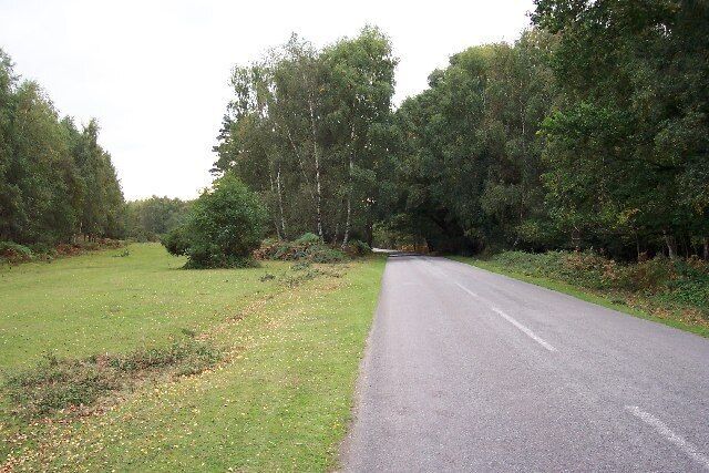 The New Forest at Blackhill. Blackhill is one of the northernmost extents of the New Forest.