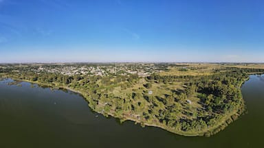 paisaje laguna en Navarro, Buenos Aires argentina