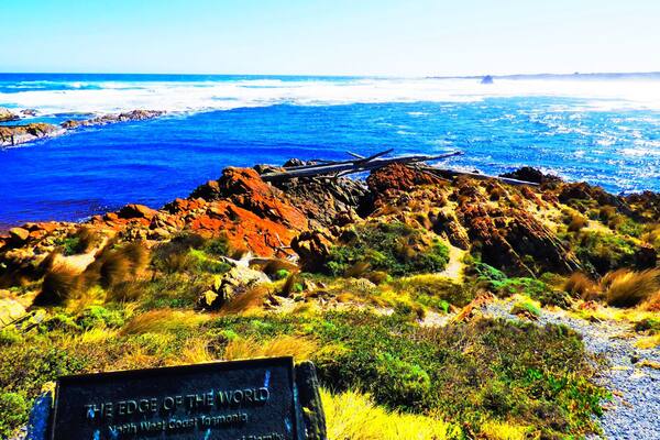 The EDGE of the World - North West Coast Tasmania - facing the Indian Ocean
