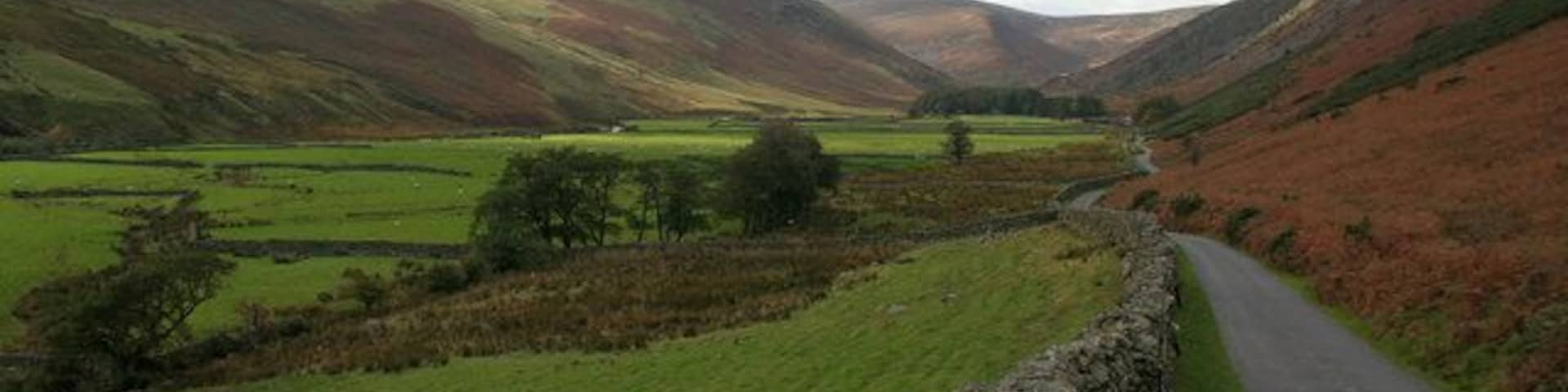 River Caldew The valley of the River Caldew.