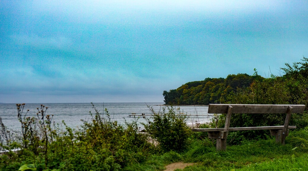 A beautiful beach and area 6 km south of Aarhus.