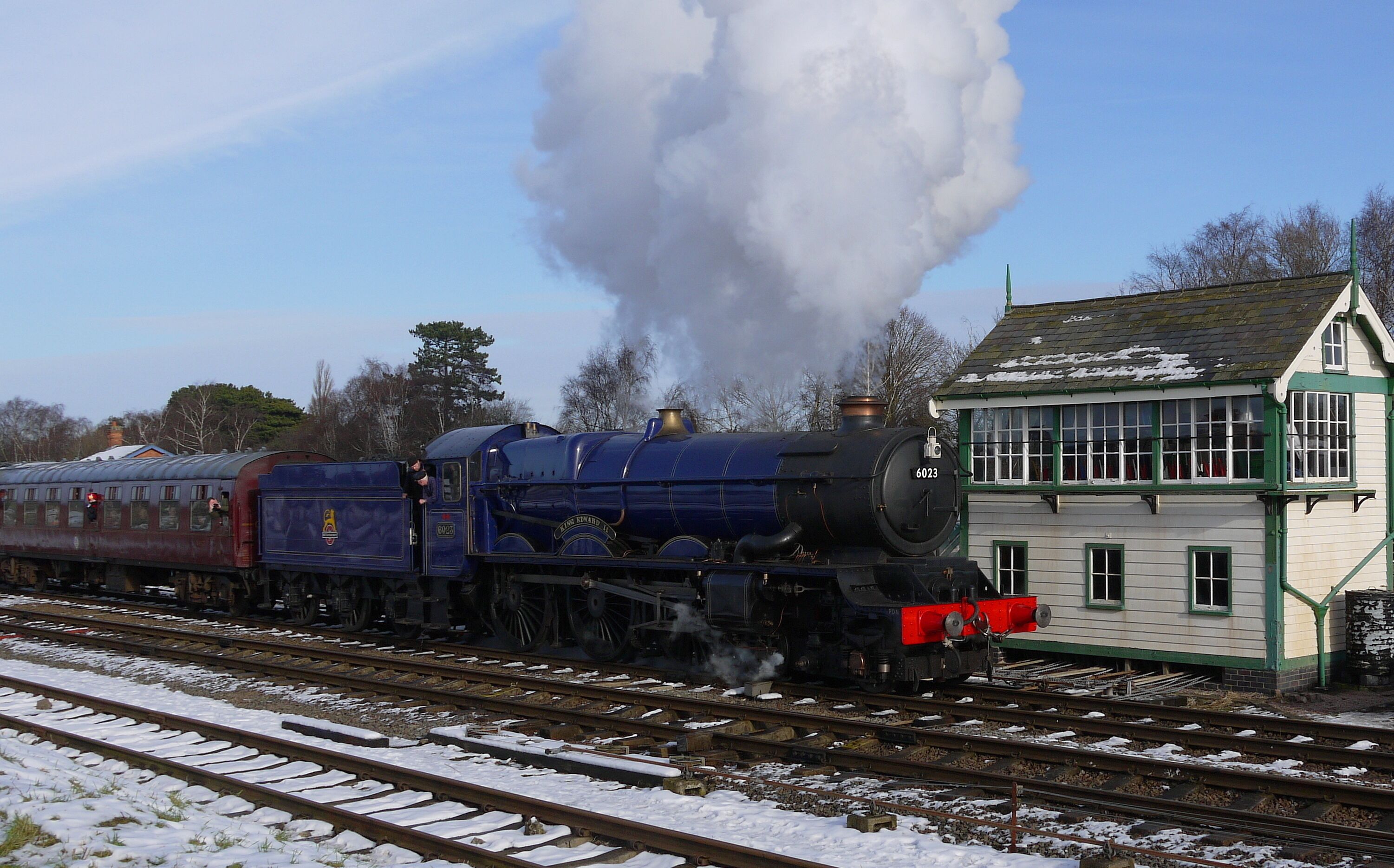 6023 at Quorn 26 January 2013.