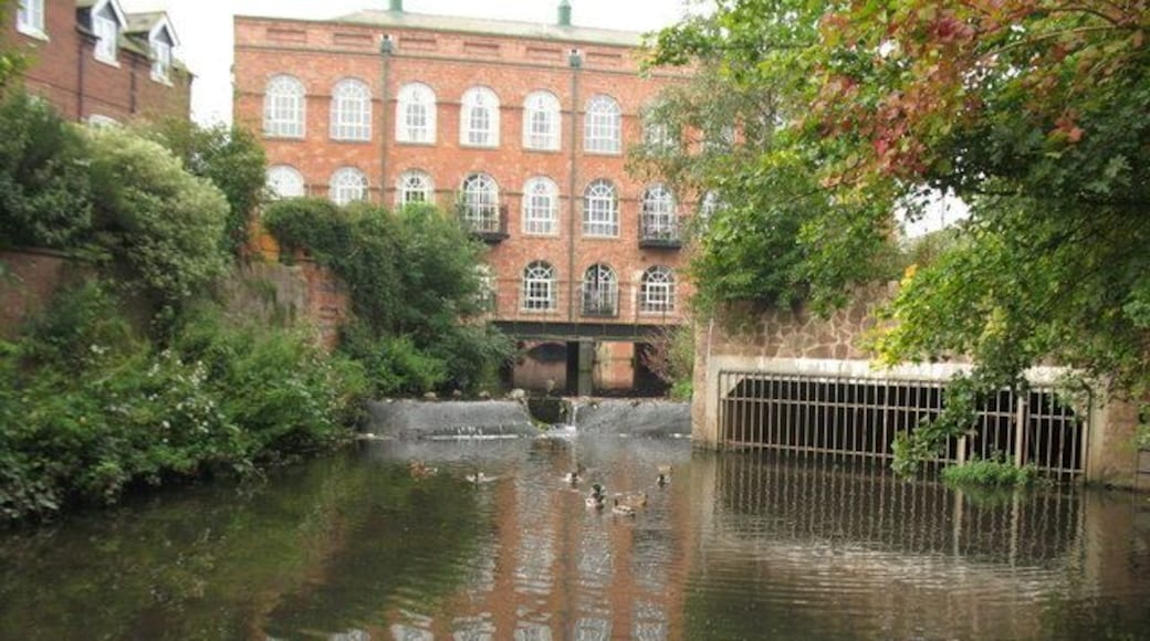 The Old Mill and Stream Quorn The Old Mill now converted to flats
