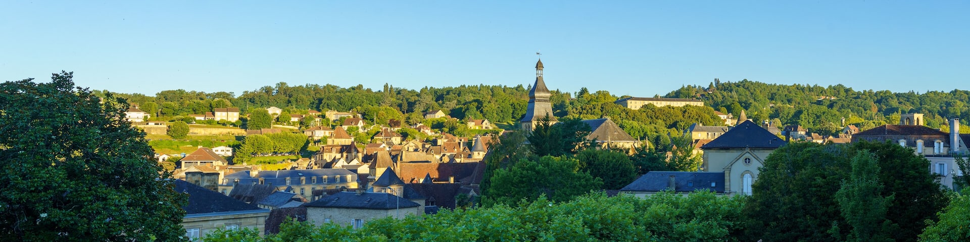 Sarlat-la-Canéda from Parc du Plantier