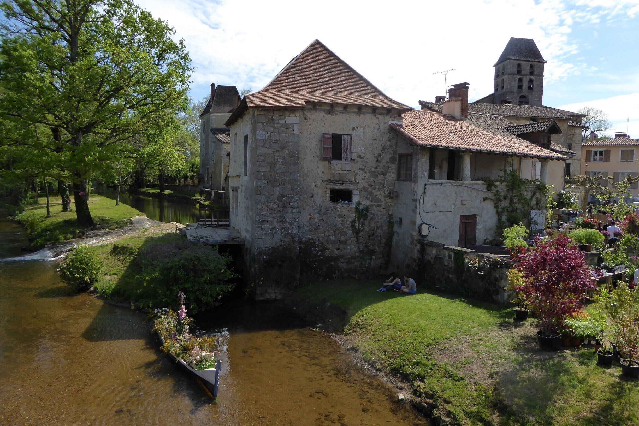One of the most beautiful villages of France was made even more beautiful during the annual flower festival.