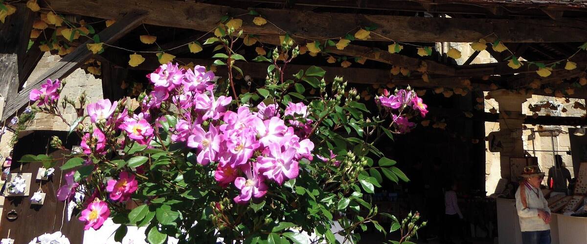 One of the most beautiful villages of France was made even more beautiful during the annual flower festival.
