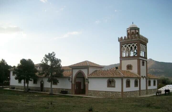 The masjid and madrasa of Alqueria de Rosales resort in the beautiful Spanish countryside. 
