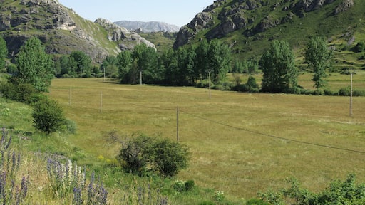 Valley of Torío river in Villanueva de Pontedo (Cármenes, León, Spain).