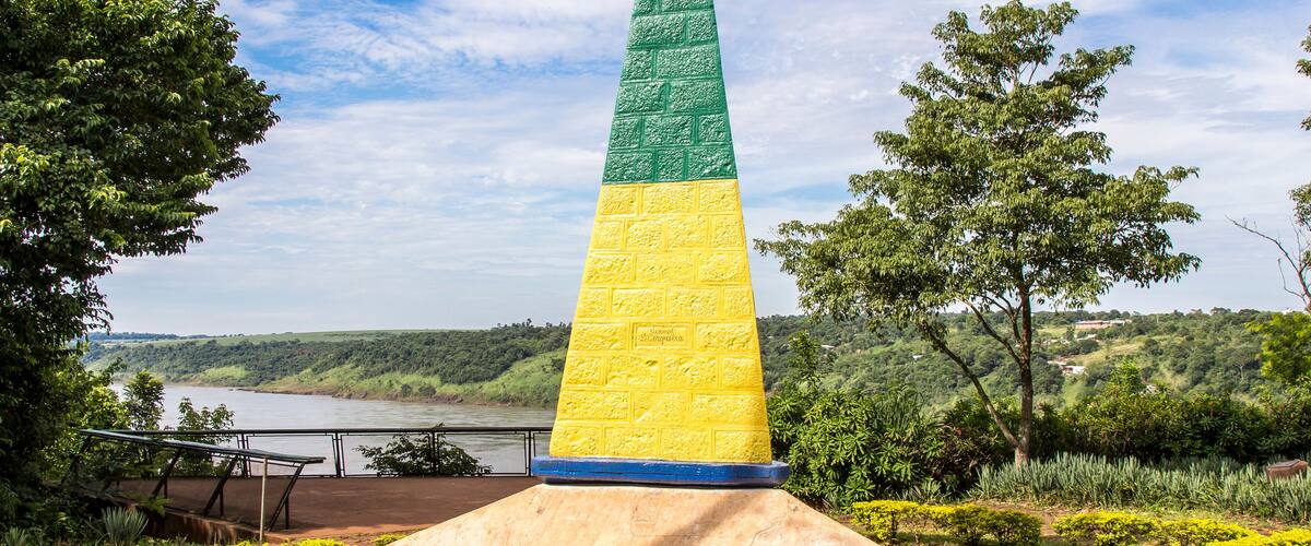 TrĂplice Fronteira, Foz do Iguacu, Brazil.