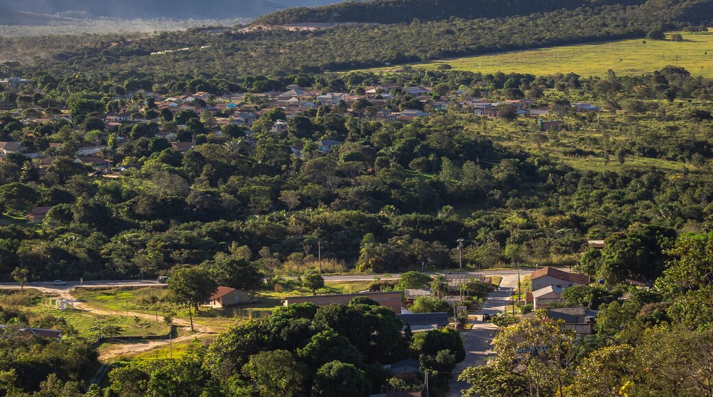 mirante na cidade Cavalcante, Estado de Goiás, Brasil, região da chapada dos veadeiros