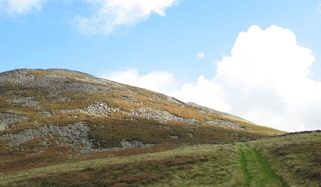 Pen y Bwlch - Top of the Pass. The summit of the col between Gyrn Ddu and Moel Penllechog