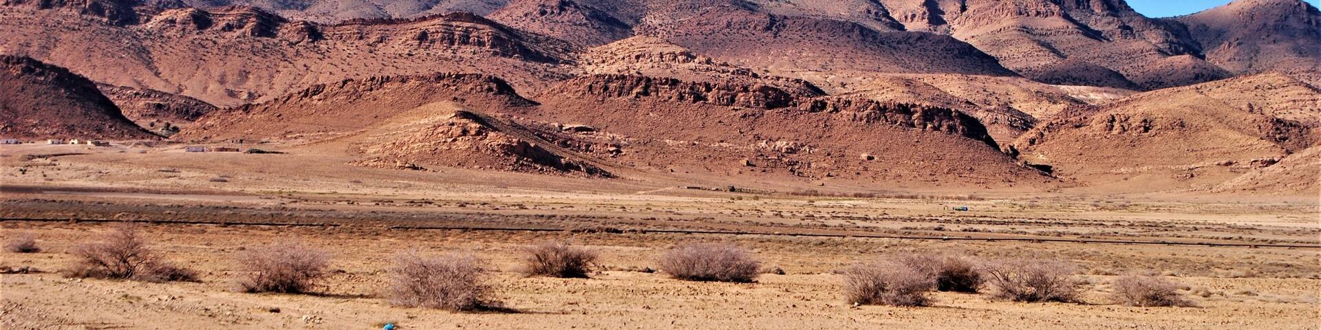 Paysages divers de l'atlas Algérien, wilaya de Biskra et Djelfa