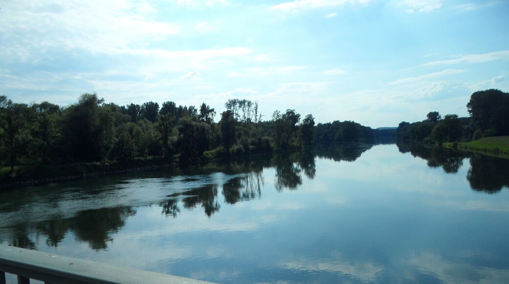 Lech und Donau bei Marxheim