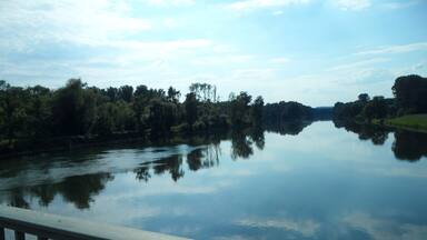 Lech und Donau bei Marxheim