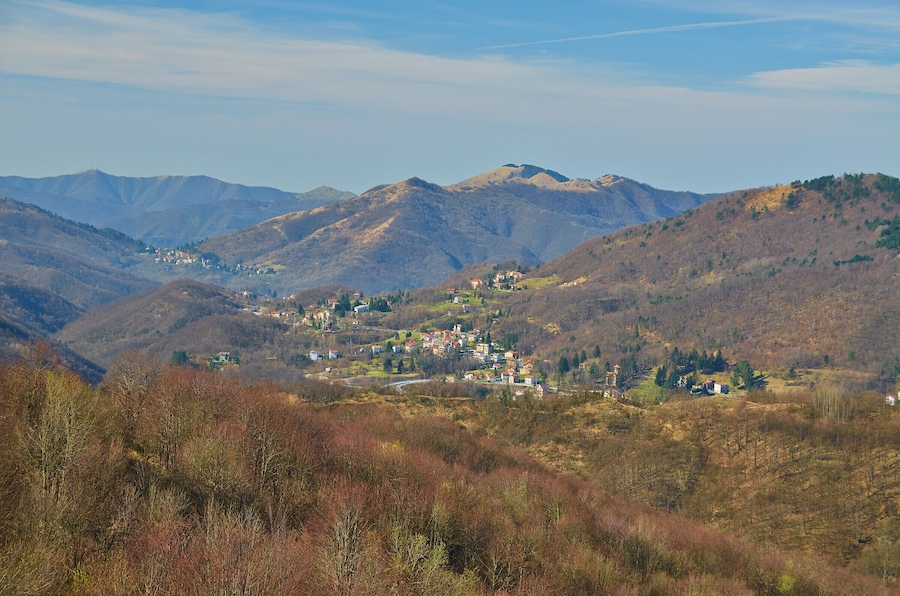 Vista verso Torriglia