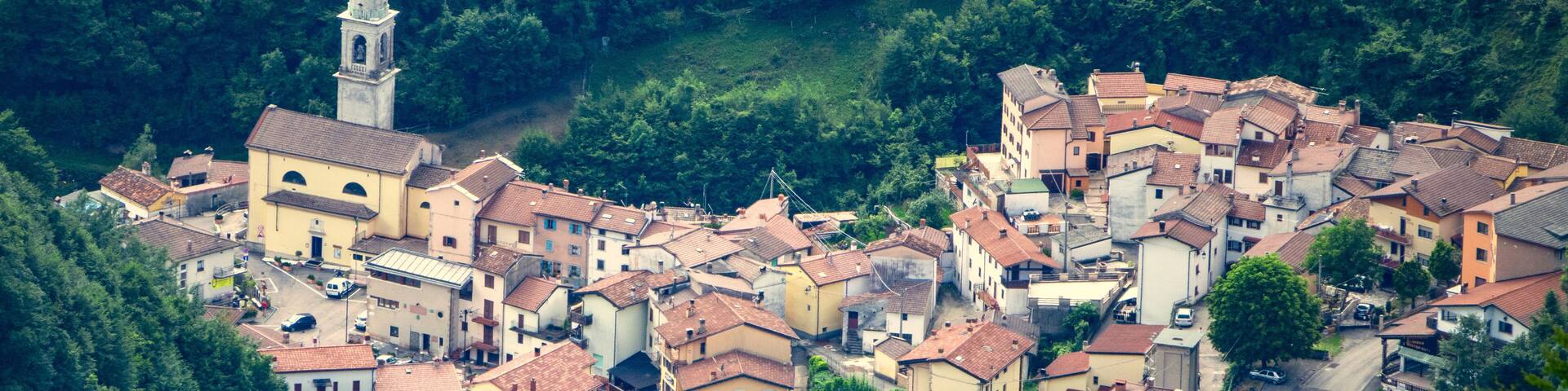 village of Giazza near Verona, Italy