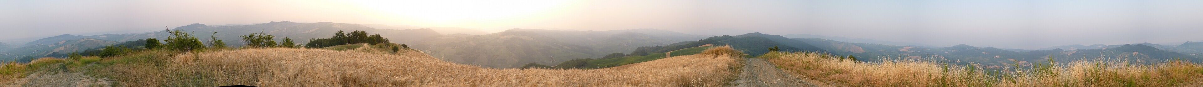 Panorama 360° dalla Costa Pelata
