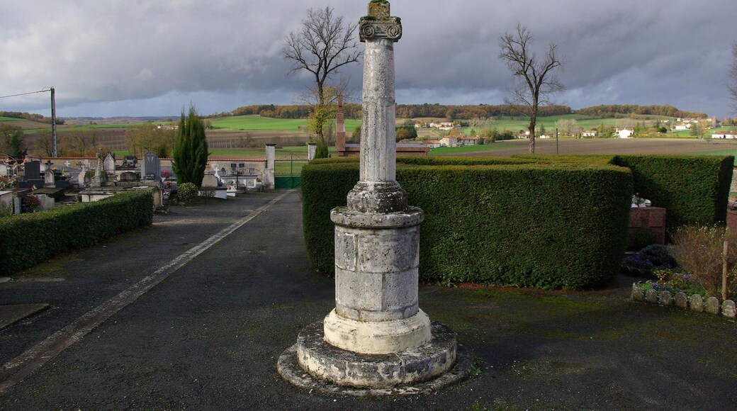 Cemetery cross, Saint-Séverin Charente, France