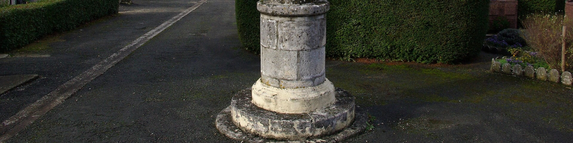 Cemetery cross, Saint-Séverin Charente, France