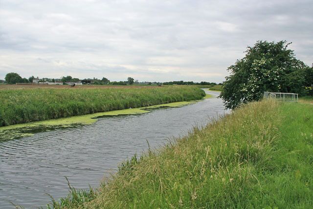 River Glen at Surfleet. This river flows into the Welland at Surfleet Seas End. See http://www.environment-agency.gov.uk/subjects/navigation/747415/788356/186625/?lang=_e