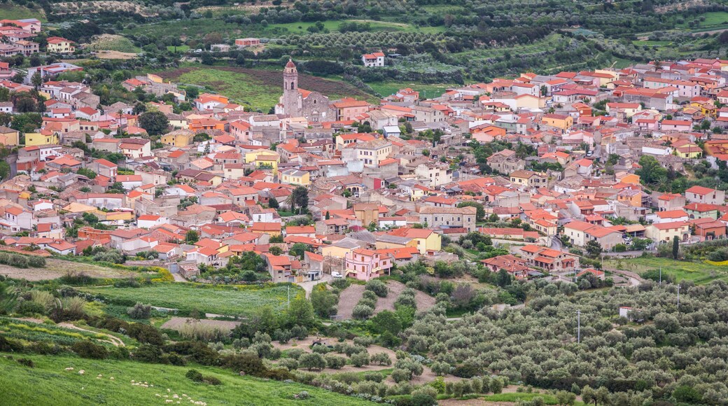 Gesturi, Marmilla landscape, Sardinia, Italy