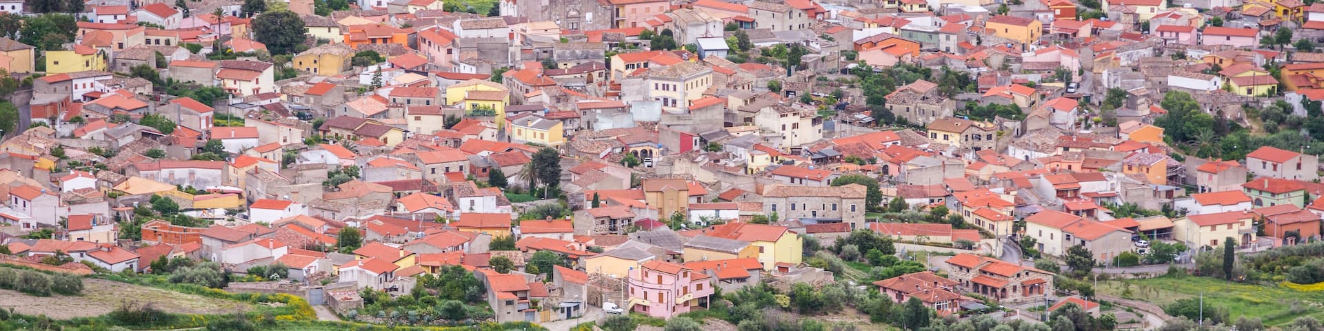 Gesturi, Marmilla landscape, Sardinia, Italy