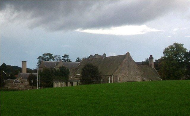 Learney Hall, Torphins Rear view