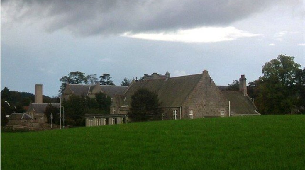 Learney Hall, Torphins Rear view