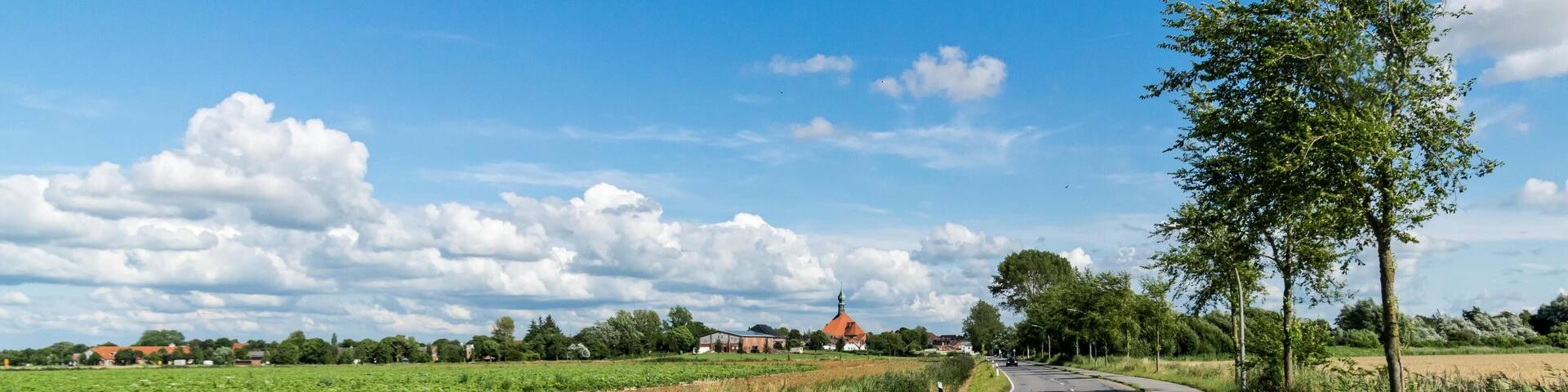 Bilder aus Meldorf Blick auf Wesselburen