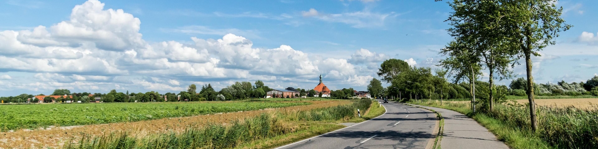 Bilder aus Meldorf Blick auf Wesselburen