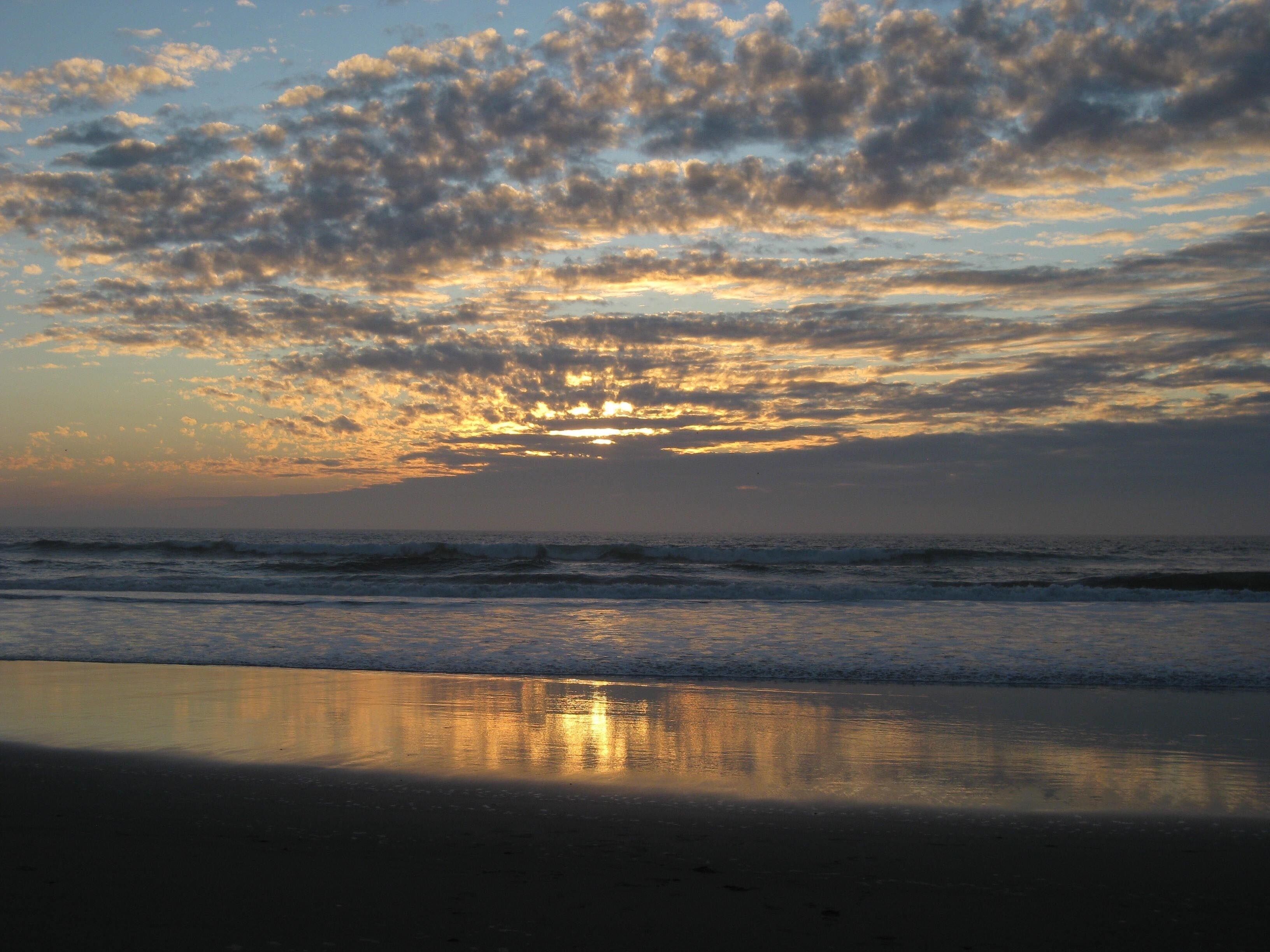 Pajaro Dunes, CA at sunset