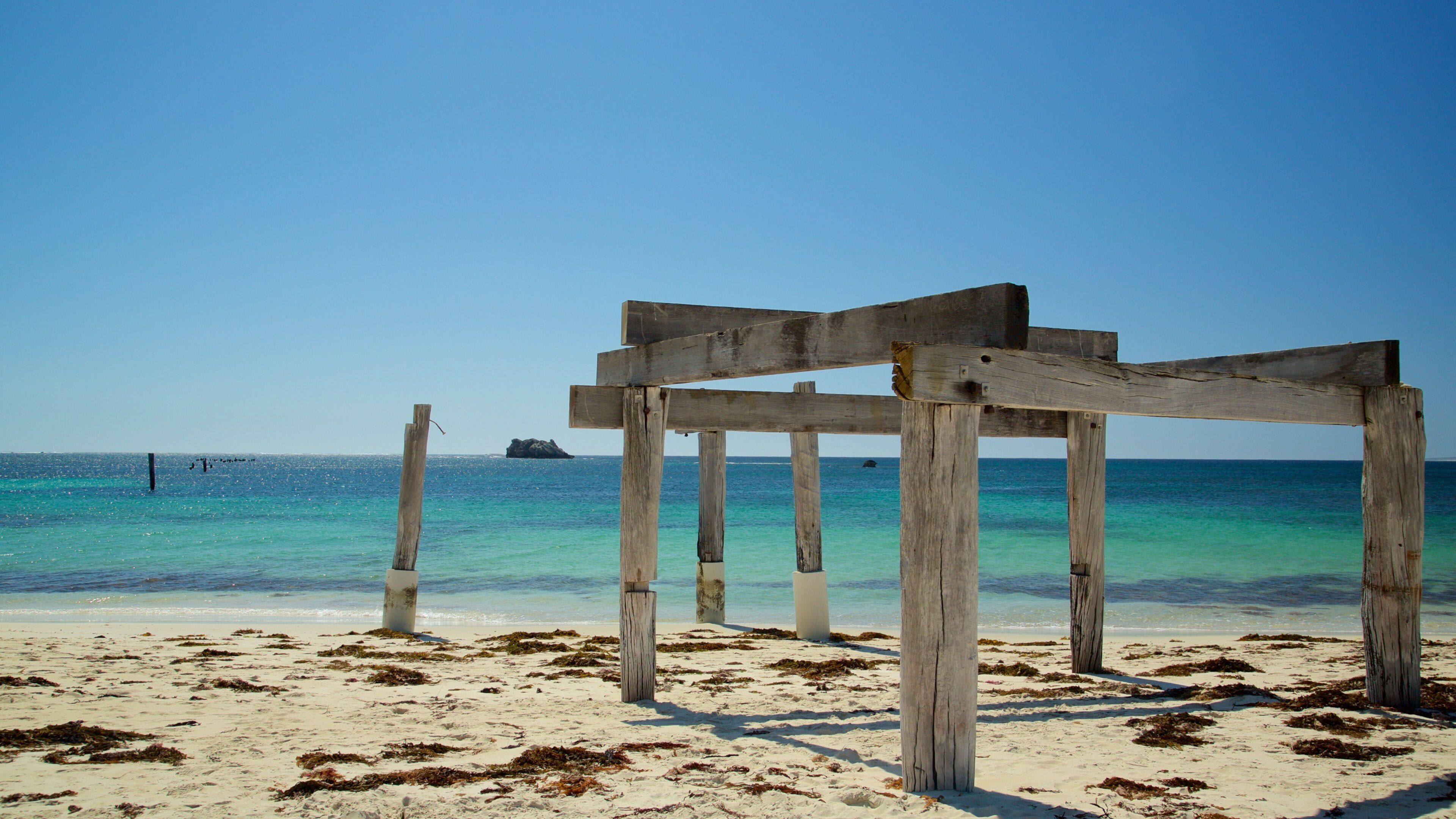 Karridale showing a sandy beach and general coastal views