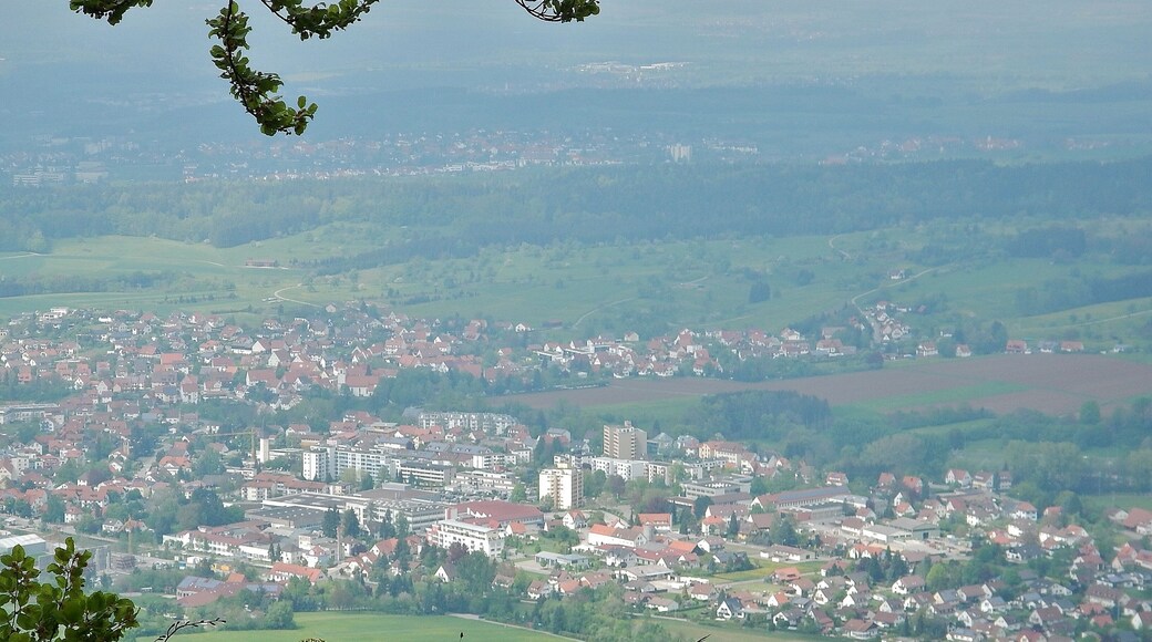 Ausblick vom Albtraufgängerweg beim Hörnle 956 m ü. NN
