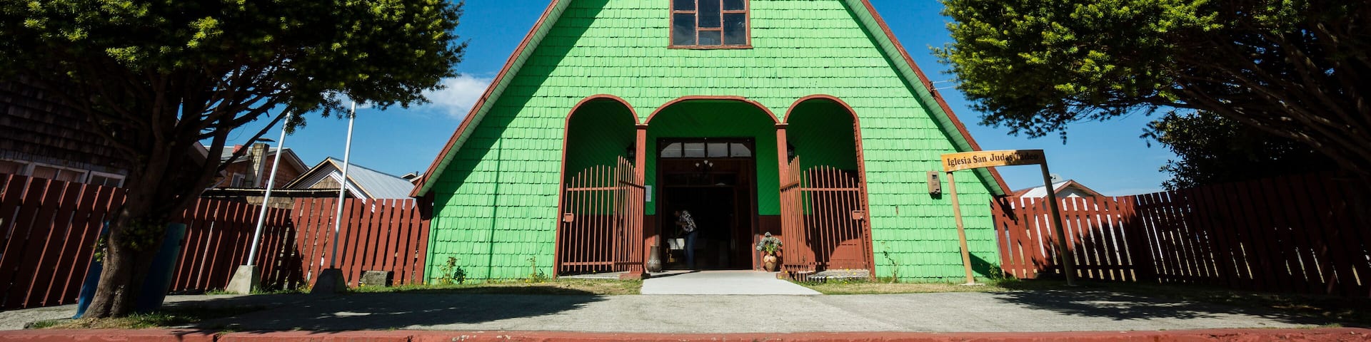 iglesia de San Judas Tadeo, Curaco de Vélez , Región de Los Lagos, isla de Quinchao,archipiélago de Chiloé ,provincia de Chiloé ,región de Los Lagos,Patagonia, República de Chile,América del Sur