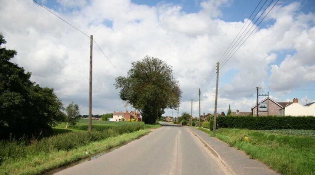 Church Road Looking north on Church Road, Freiston
