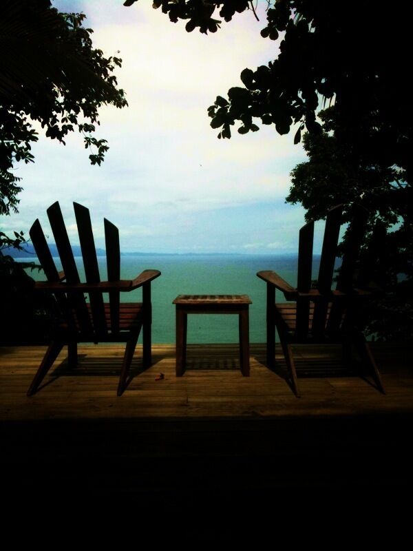 Honeymoon in Paradise - This was the view from our bed. This very private eco lodge has its own in-house naturalist that will gladly take you on walks through the jungle or down to the beach. We couldn't have dreamed of a more perfect paradise.

http://www.bosquedelcabo.com/index.html