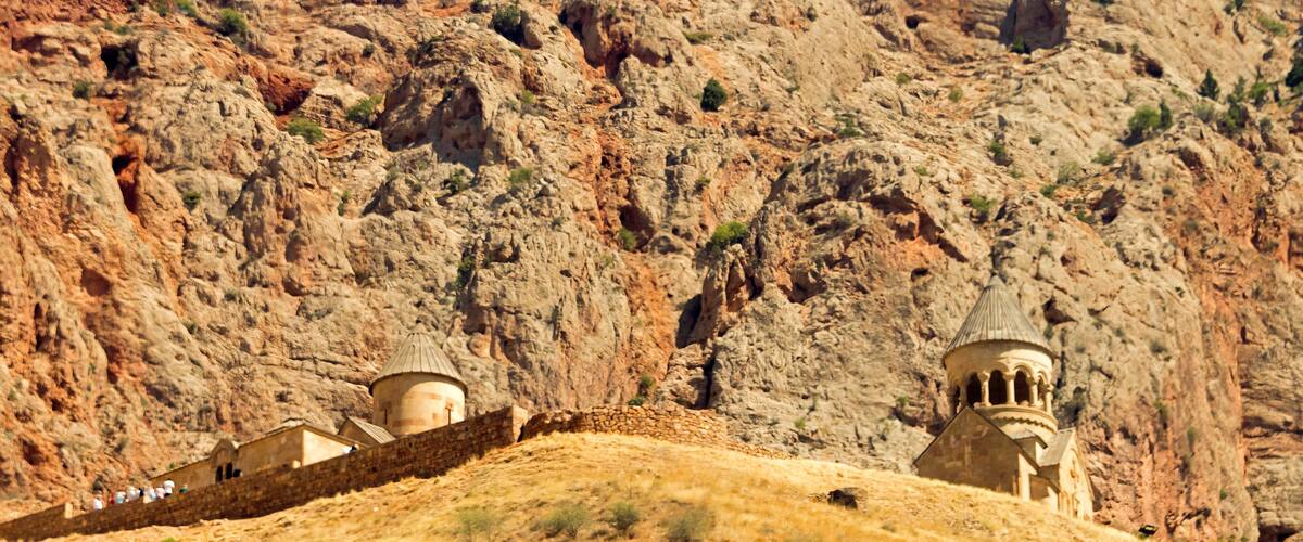 Noravank Monastery in Amaghu Valley, Vayots Dzor Province, Armenia