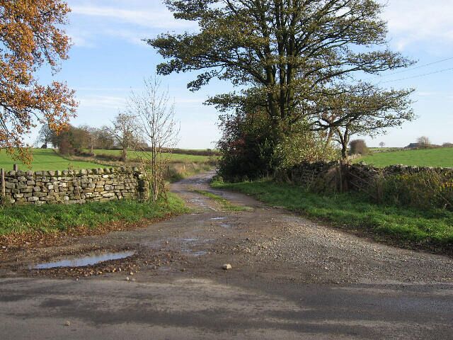 The Western Entrance To Eastfield House Farm.