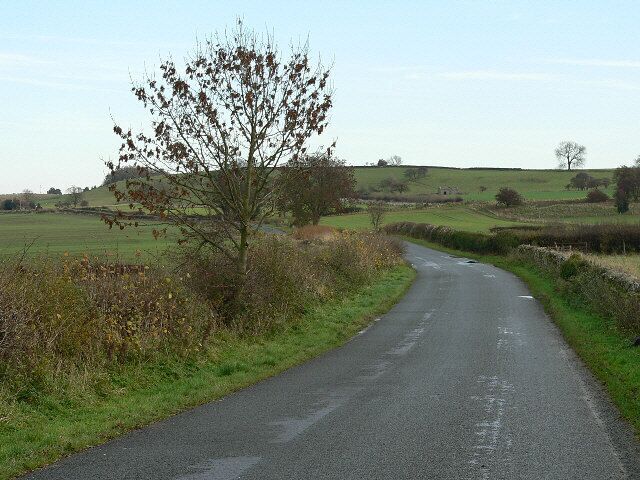 The Road To Hutton Hill From Spennithorne.