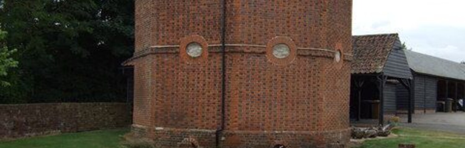 Pond and dovecote, Manor Farm