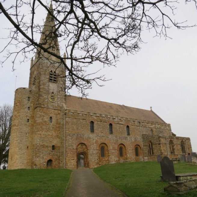 The Saxon Church at Brixworth dates from 680 AD.