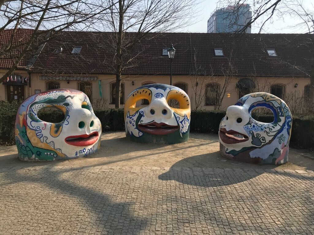Plzen Capital of culture on 2015 its a great city to discover hidden art #LifeAtExpedia
#city #mask #art #streetart