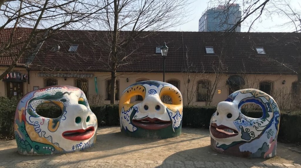 Plzen Capital of culture on 2015 its a great city to discover hidden art #LifeAtExpedia
#city #mask #art #streetart